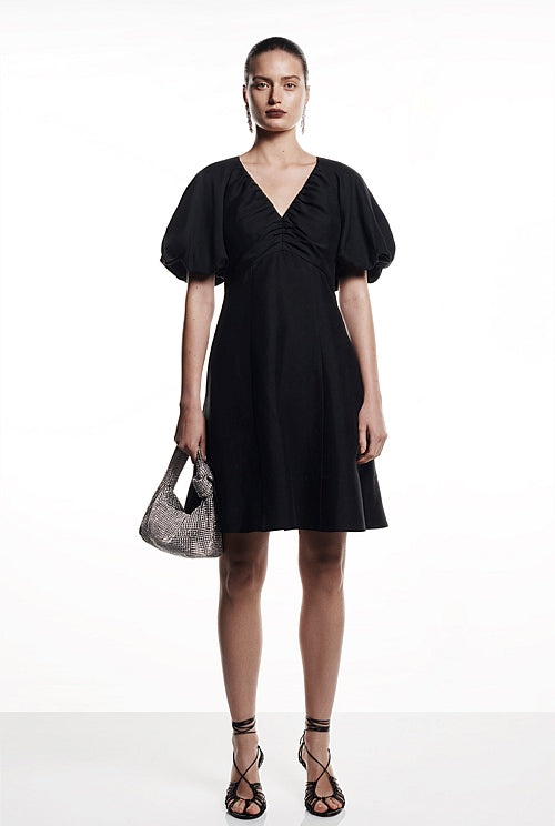 Anita Glitter Baguette Bag