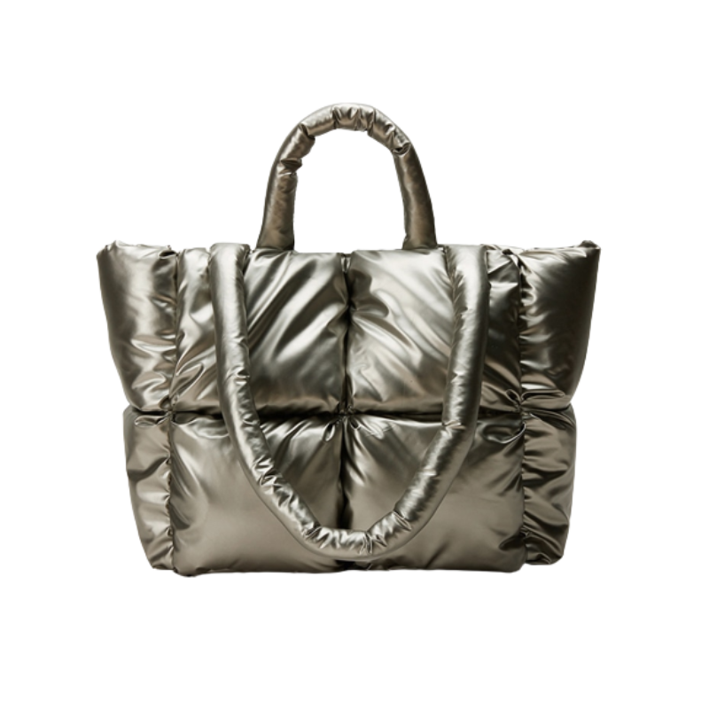 Metallic Puffer Bag Tatiana