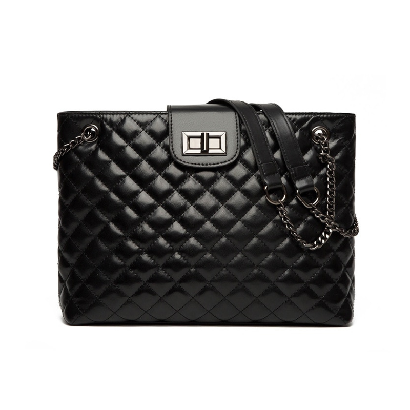 Soraia Quilted Genuine Leather Bag