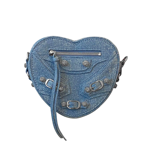 Julie Heart-Shaped Crossbody Bag