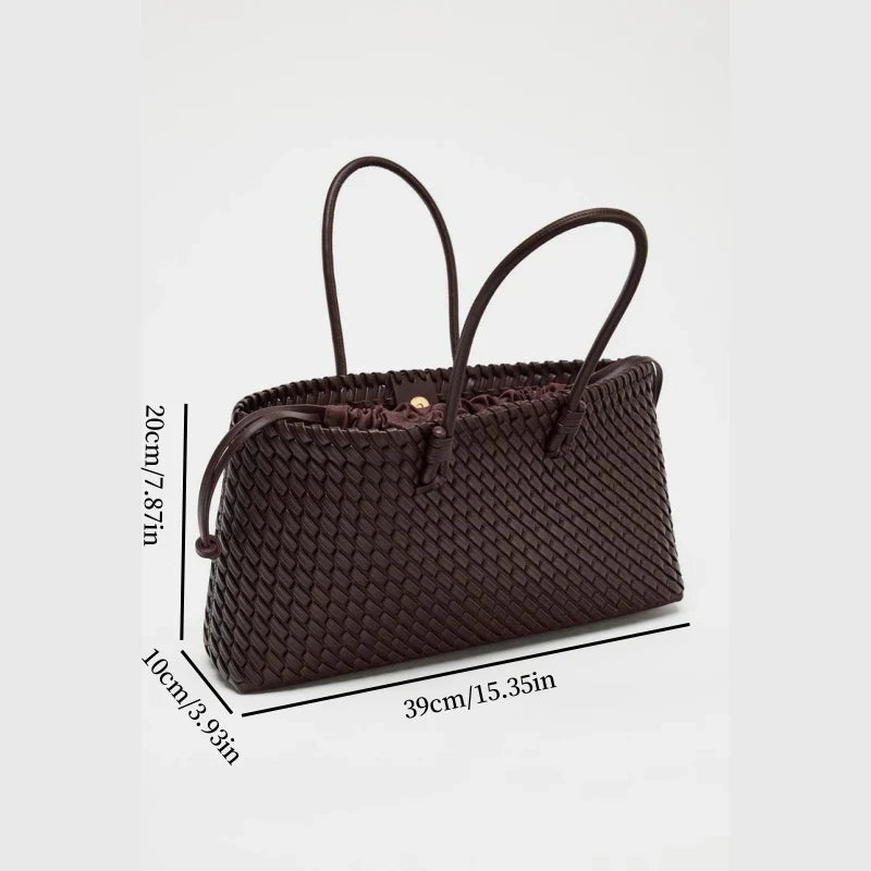 Fabi Woven Tote Bag