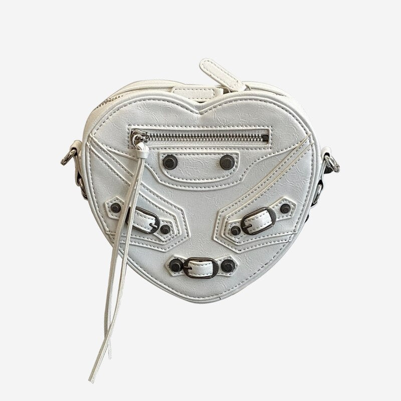 Julie Heart-Shaped Crossbody Bag