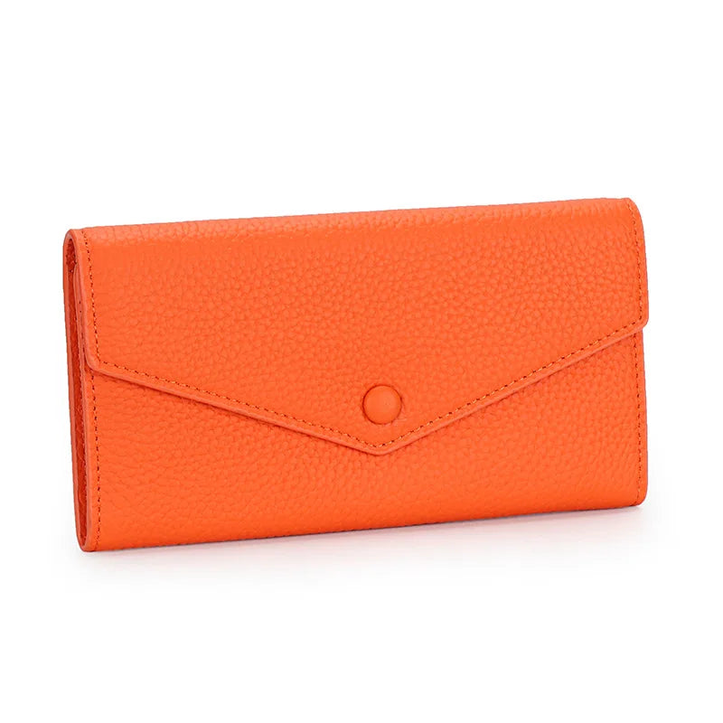 Chloe Genuine Leather Envelope Wallet