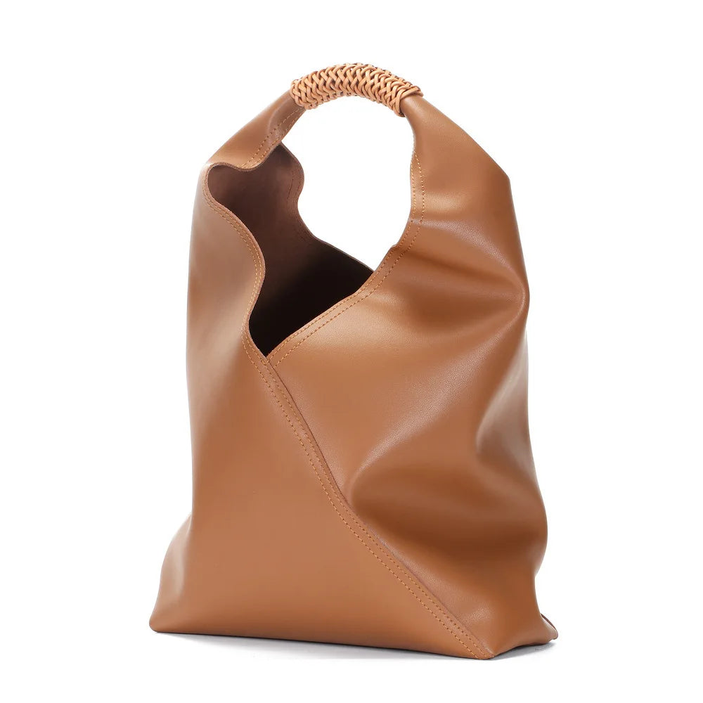 Large Genuine Leather Shopping Bag Hillary