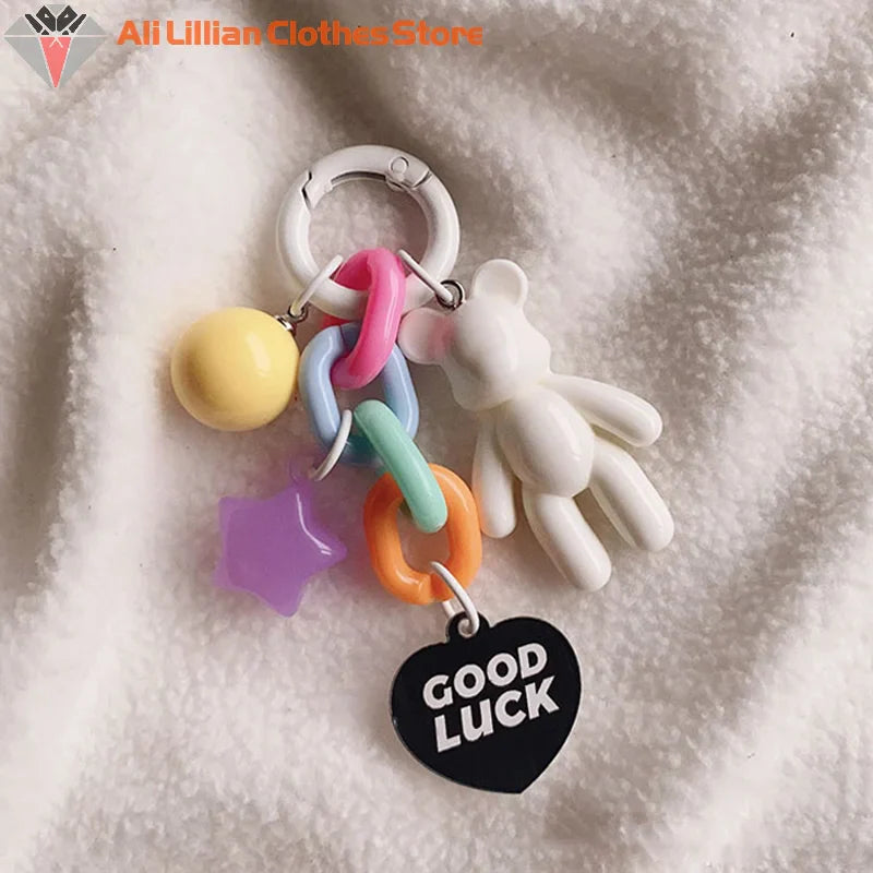 Colourful Charm Bear