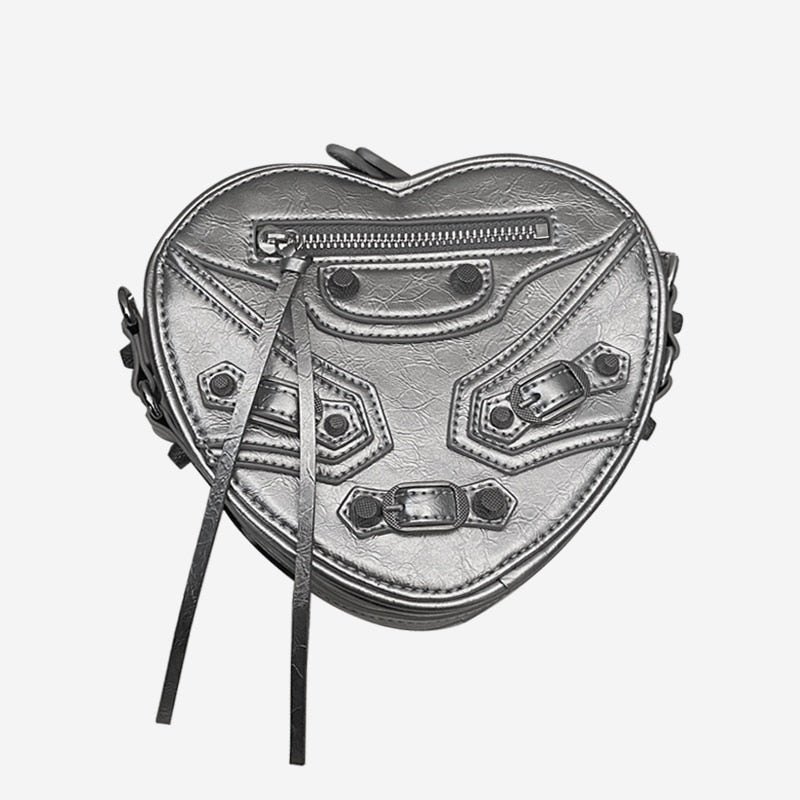 Julie Heart-Shaped Crossbody Bag