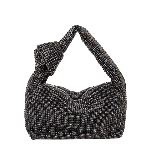 Anita Glitter Baguette Bag