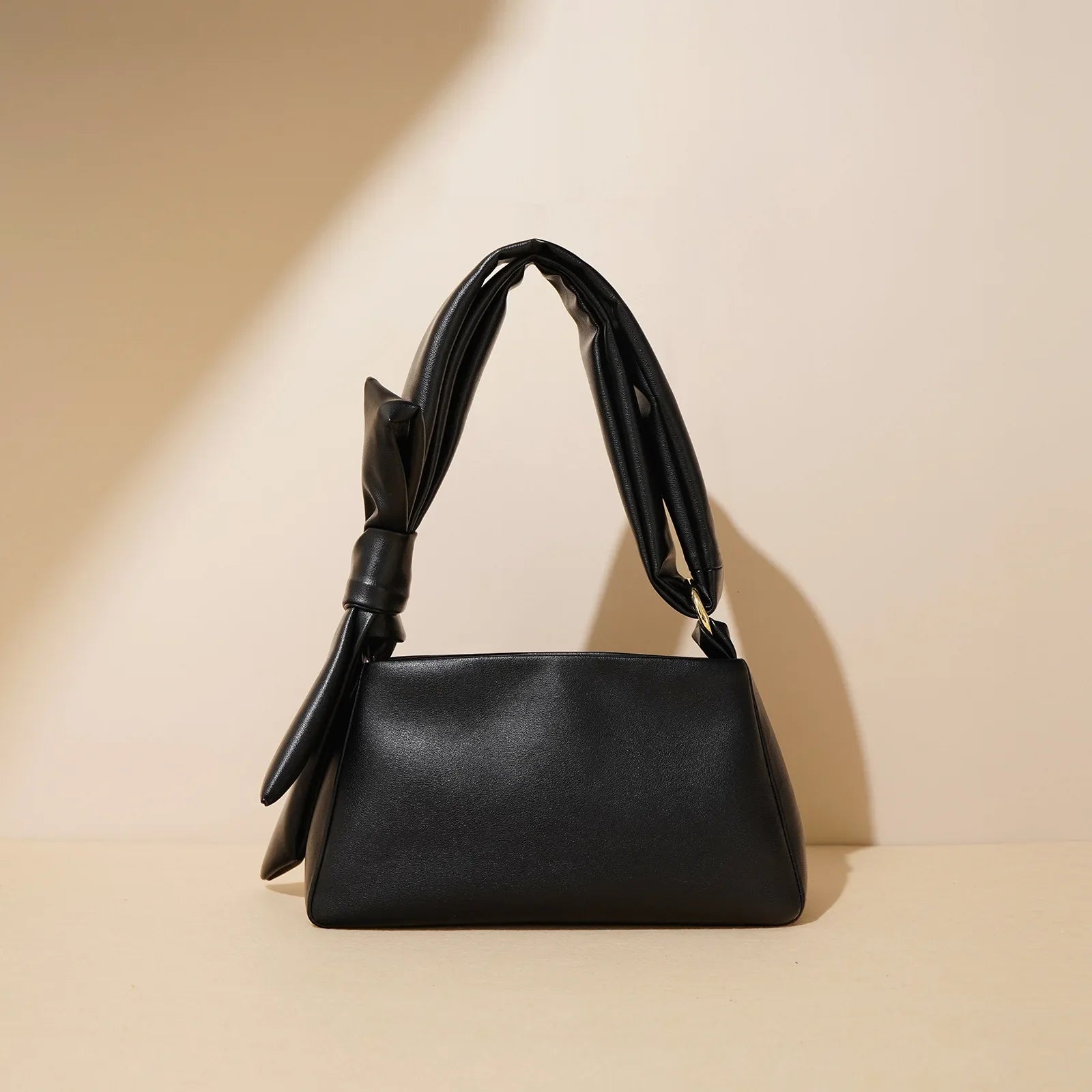 Cecilia Genuine Leather Crossbody Bag with Bow