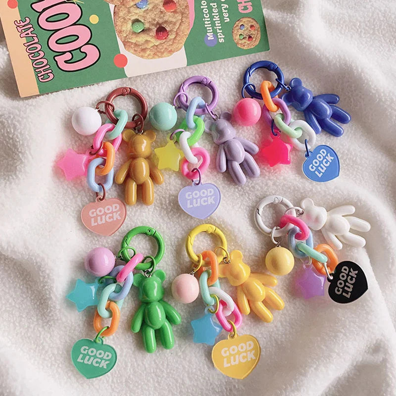 Colourful Charm Bear