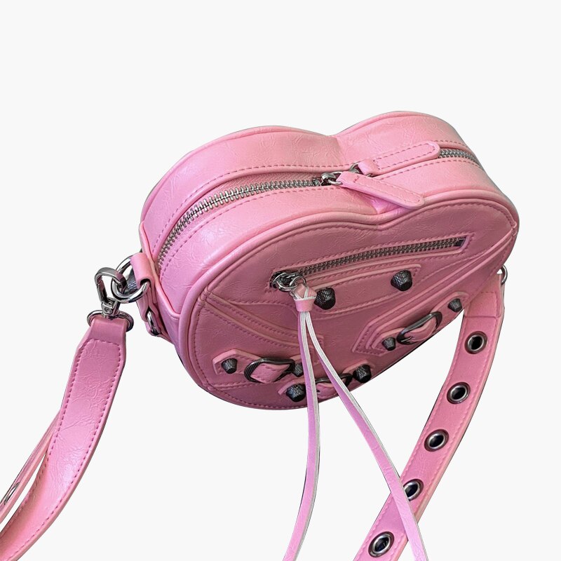 Julie Heart-Shaped Crossbody Bag
