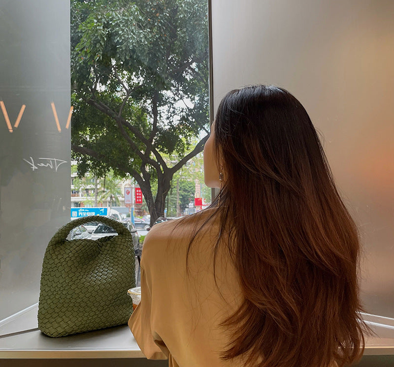 Medium Woven Cora Bag