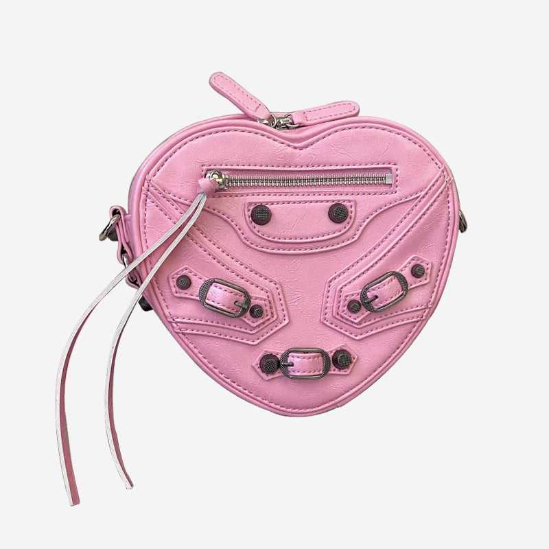 Julie Heart-Shaped Crossbody Bag