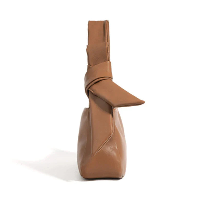 Cecilia Genuine Leather Crossbody Bag with Bow