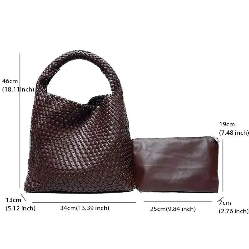 Medium Woven Cora Bag