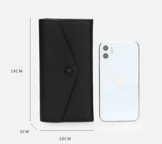 Chloe Genuine Leather Envelope Wallet