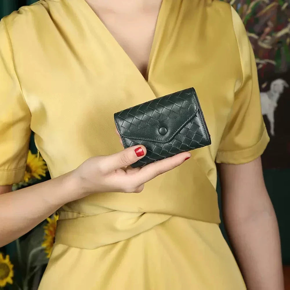 Megan Genuine Leather Envelope Wallet