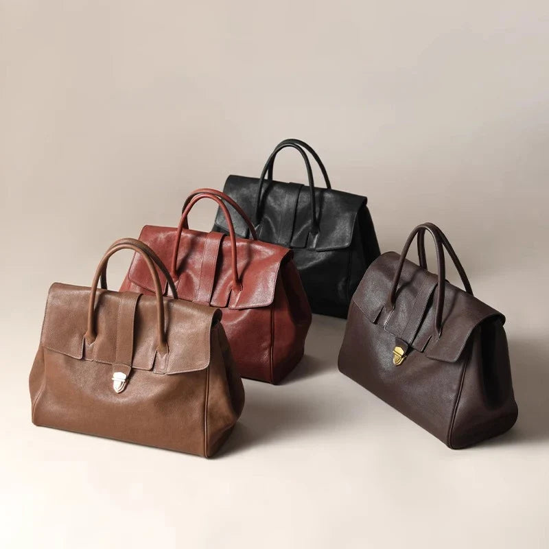 Giselle Genuine Leather Tote Bag