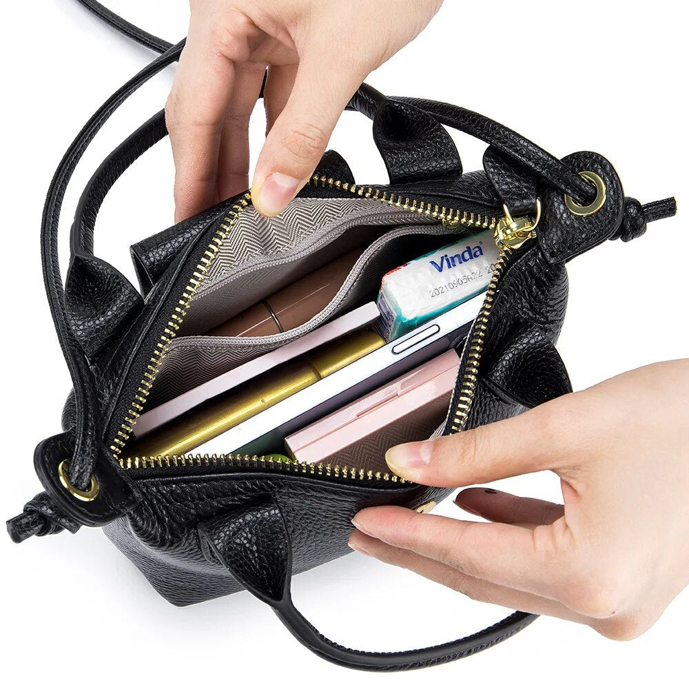 Tilia Leather Crossbody Bag Mini