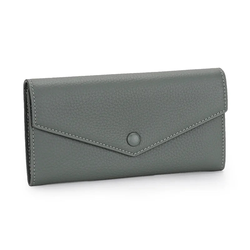 Chloe Genuine Leather Envelope Wallet
