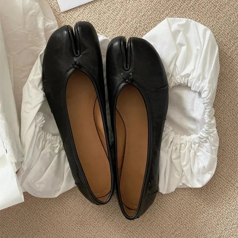 Abigail Vegan Leather Flats