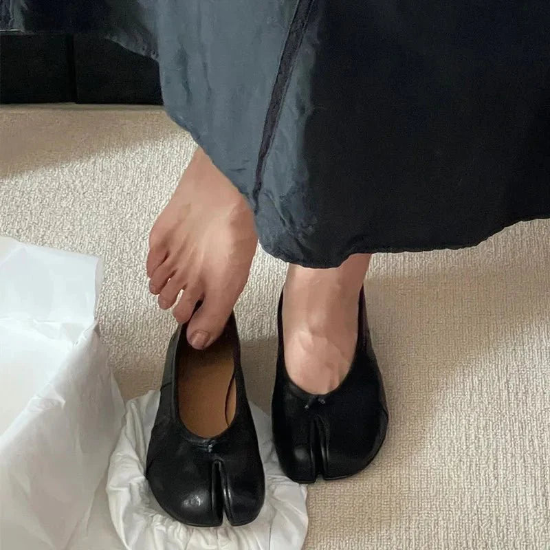 Abigail Vegan Leather Flats