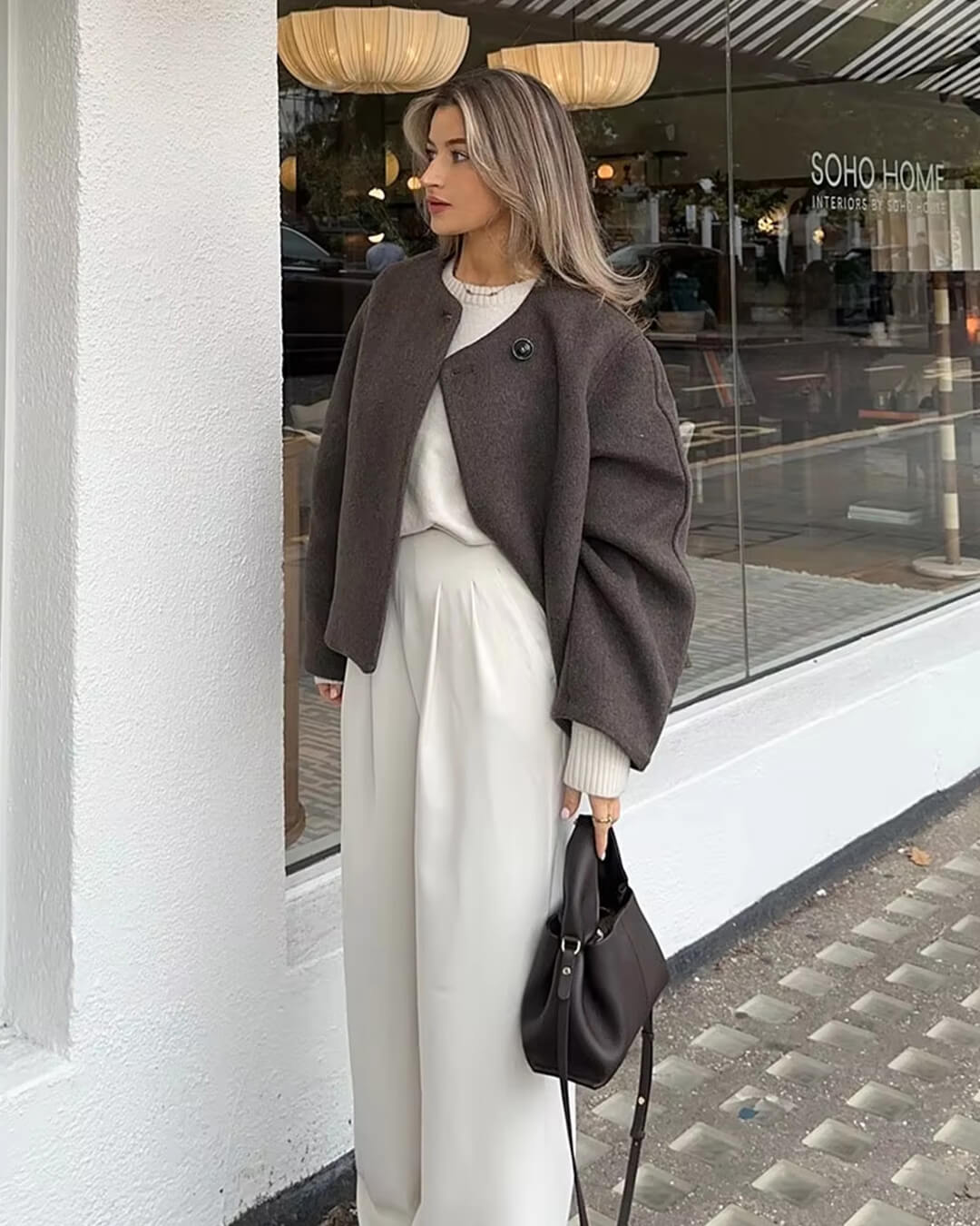 Carolina One Button Coat