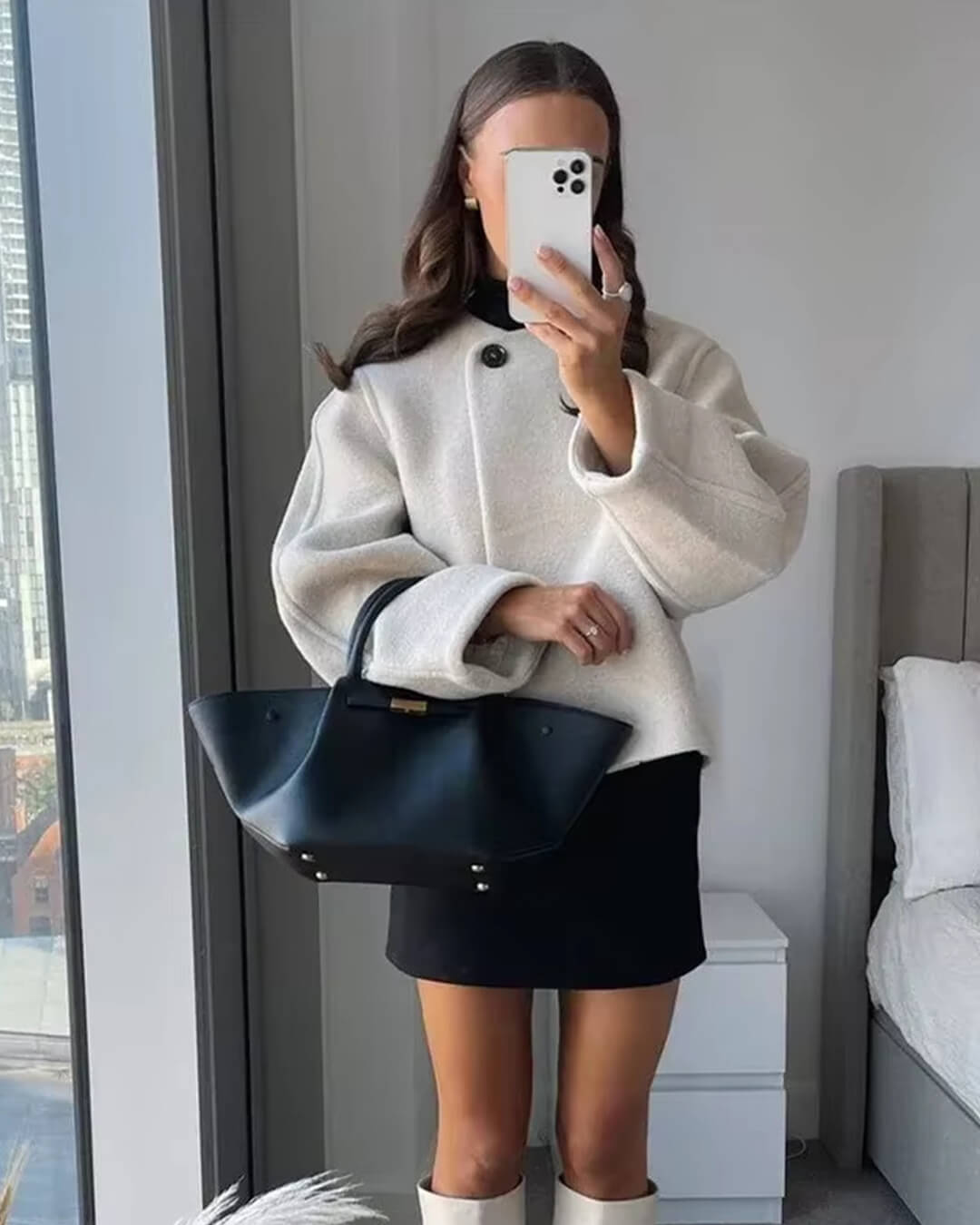 Carolina One Button Coat