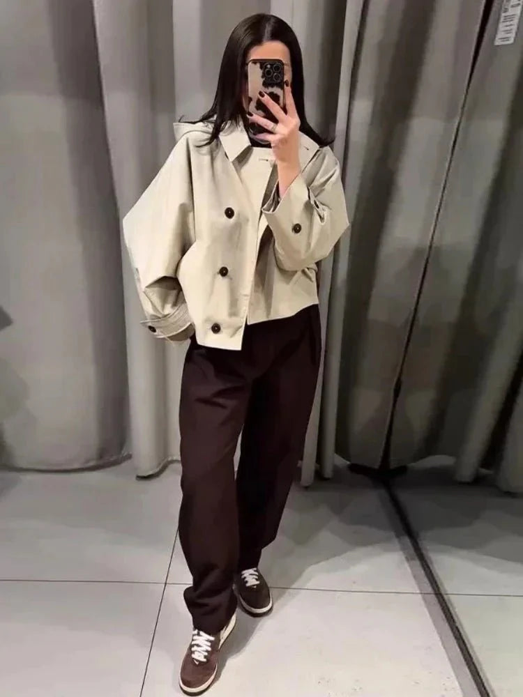 Eleanor Hooded Trench Coat