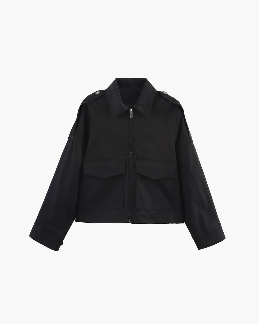 Ella Cropped Trench Jacket