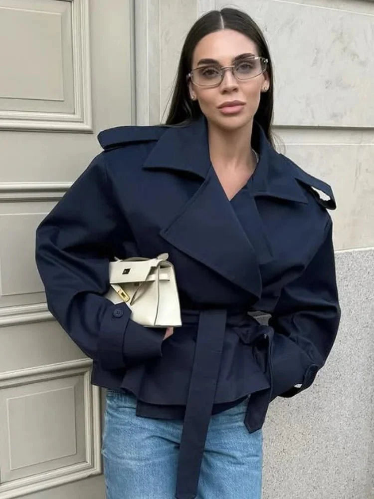 Fabiana Oversized Belted Trench Coat