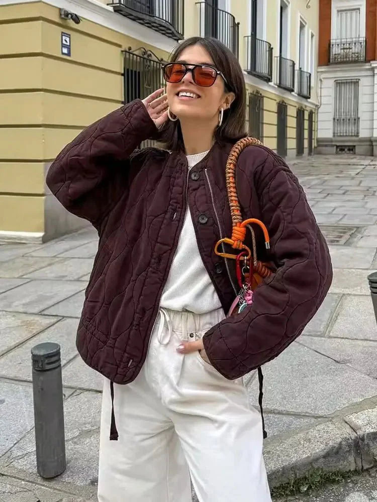 Feliz Quilted Padded Jacket