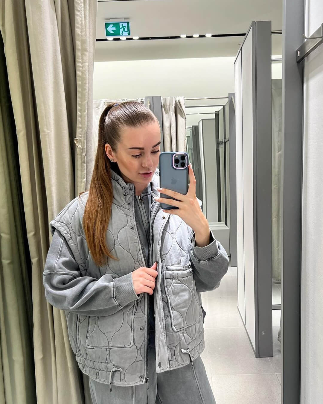 Fiona Quilted Padded Vest