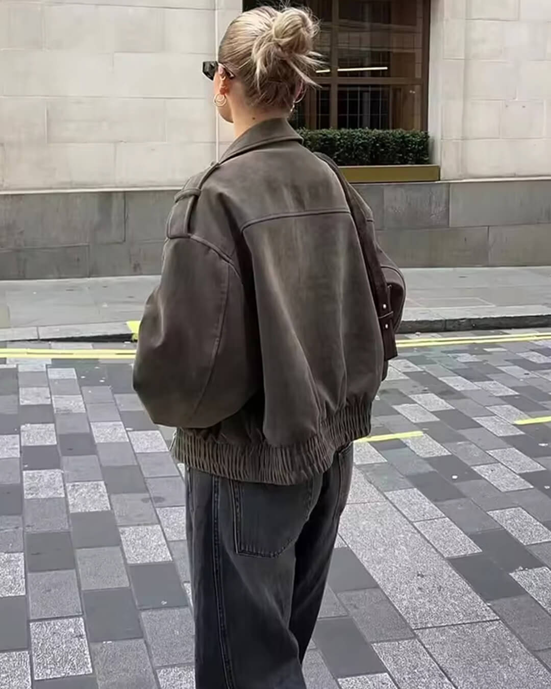 Giana Suede Pilot Jacket