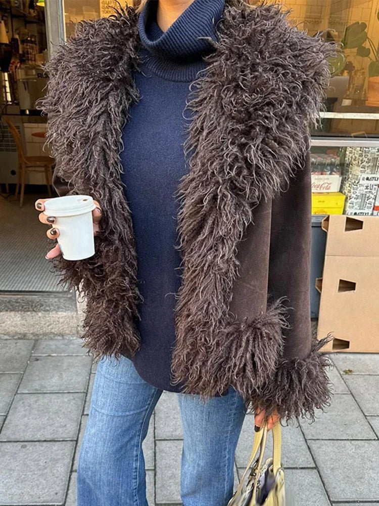 Kelly Plush Faux Fur Coat