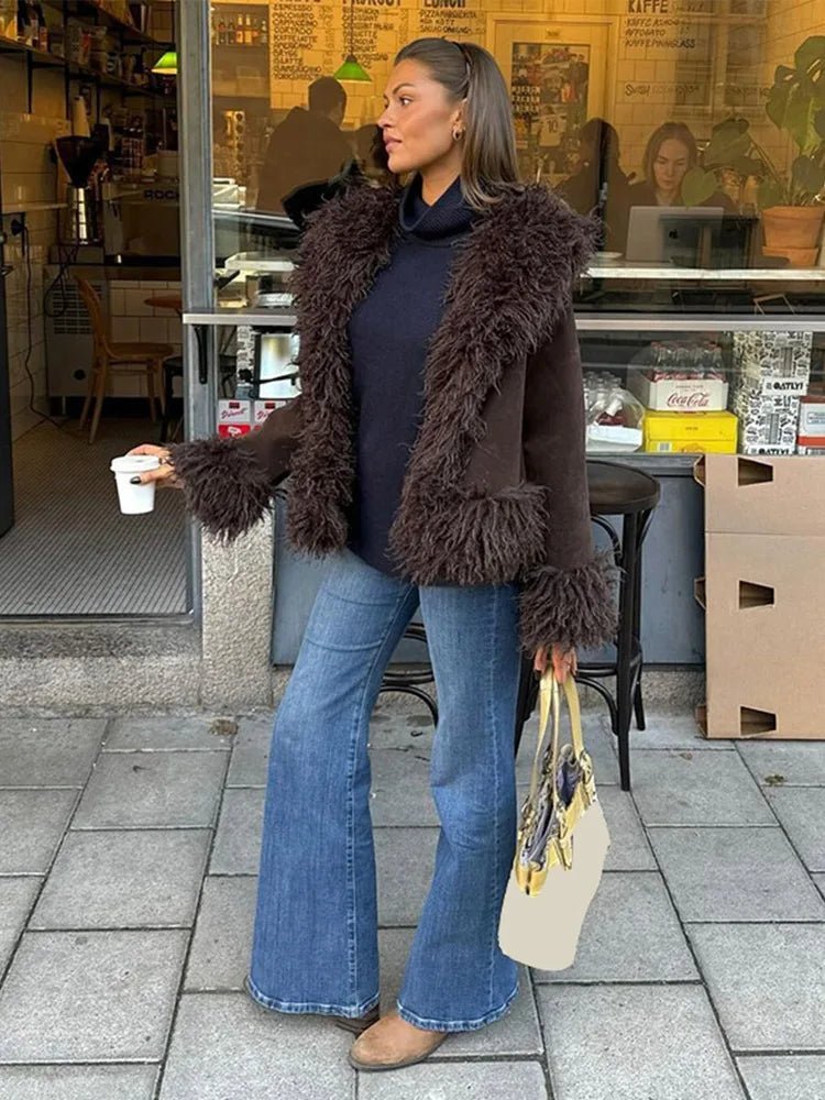 Kelly Plush Faux Fur Coat