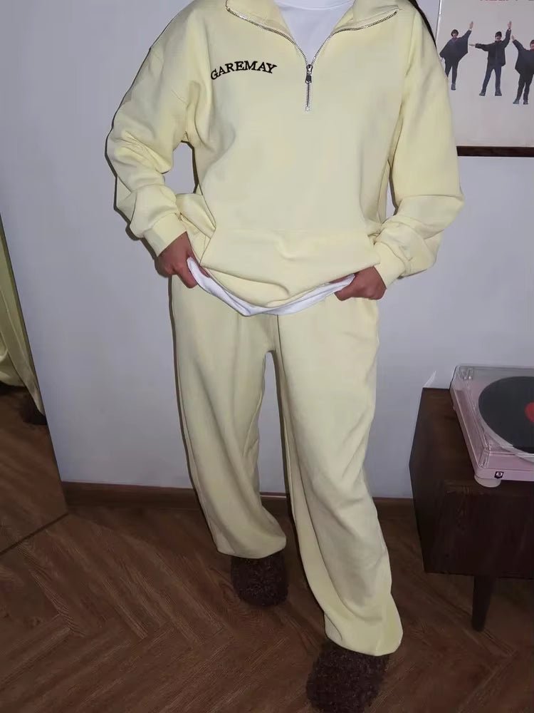 Lila Oversized Tracksuit Set