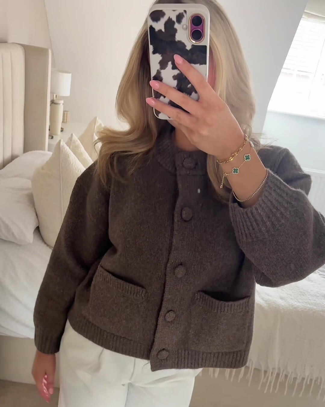 Vanessa Thick Knitted Cardigan
