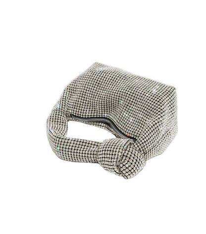 Anita Glitter Baguette Bag