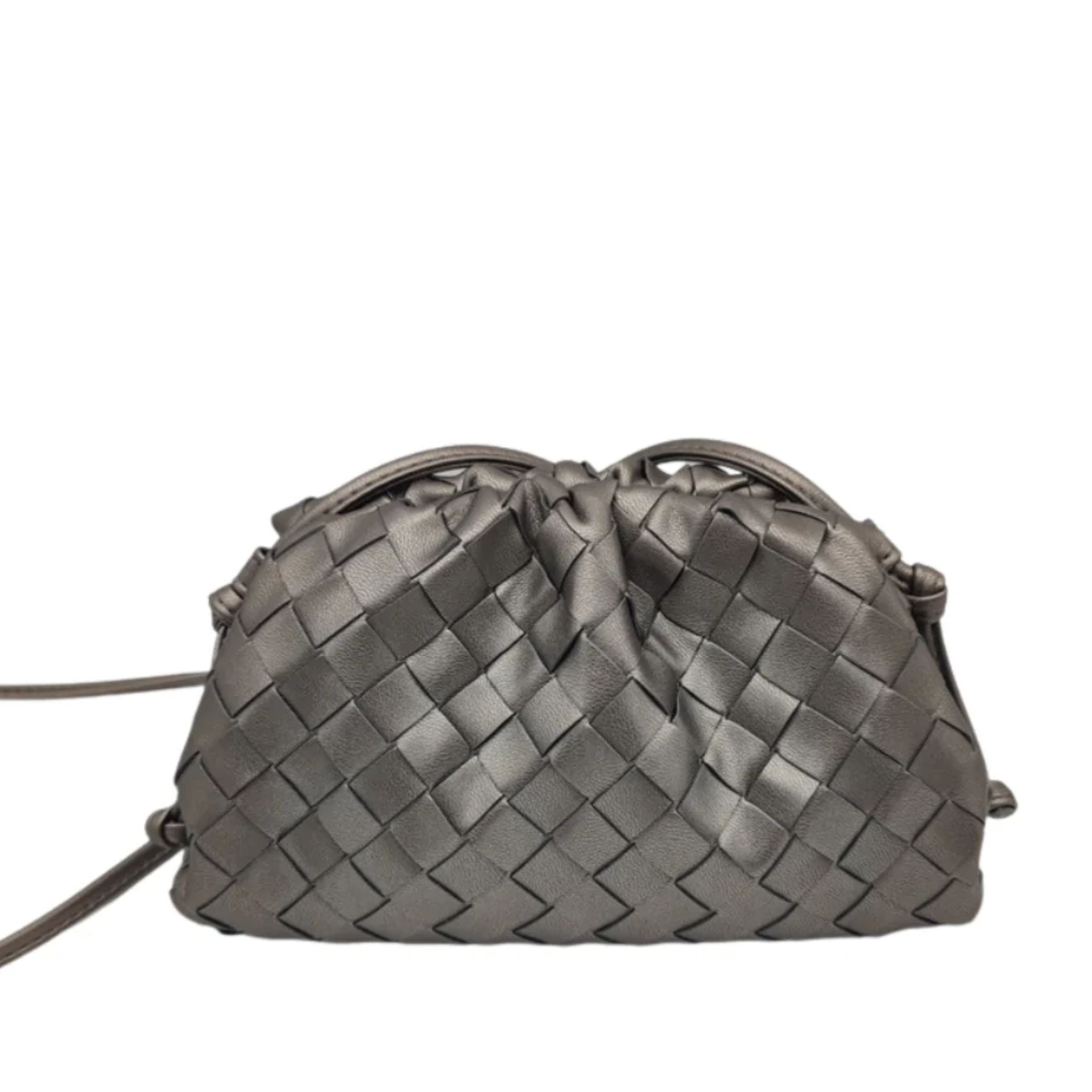 Ava Woven Pouch Bag