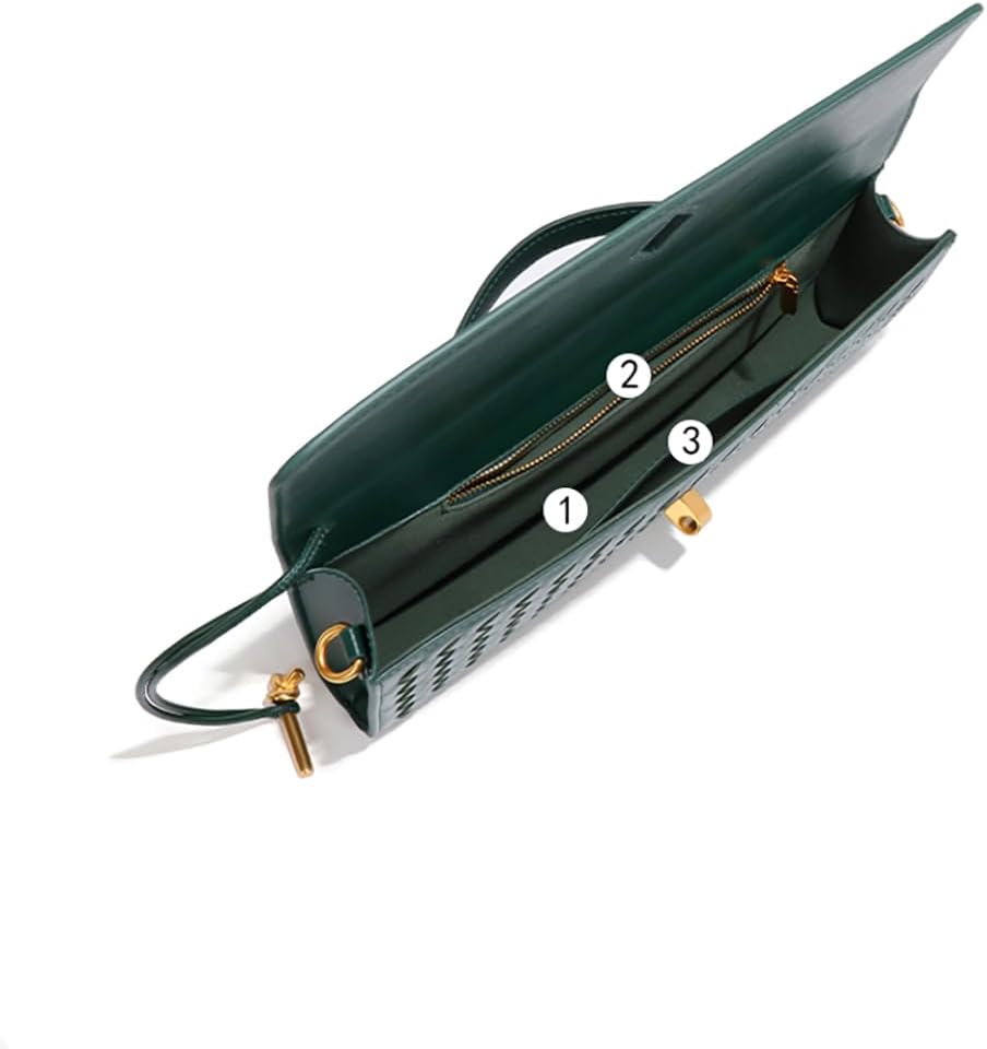 Paige Woven Clutch Bag