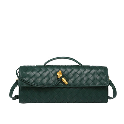 Paige Woven Clutch Bag