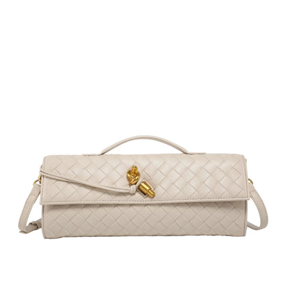 Paige Woven Clutch Bag
