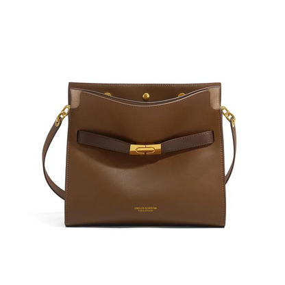 Nicole Genuine Leather Double Bag
