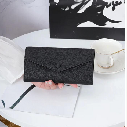 Chloe Genuine Leather Envelope Wallet