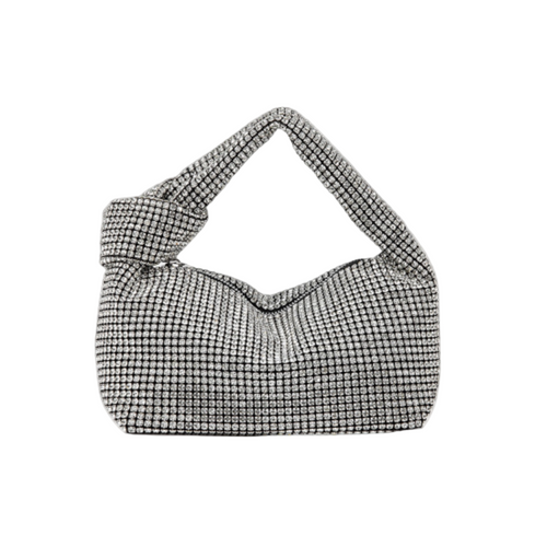 Anita Glitter Baguette Bag