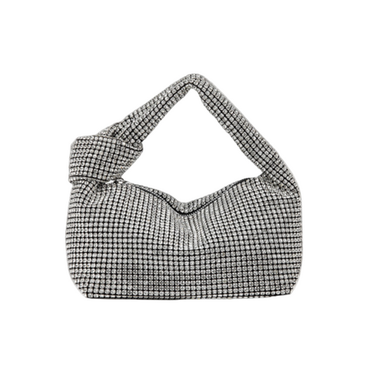 Anita Glitter Baguette Bag