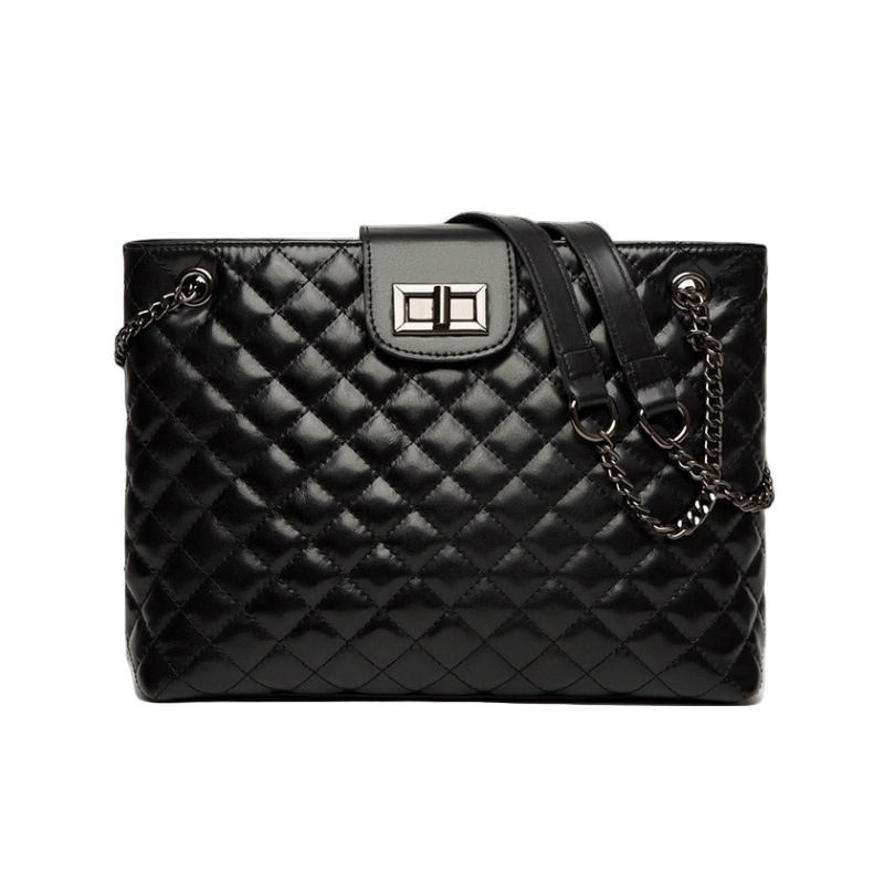 Soraia Quilted Genuine Leather Bag