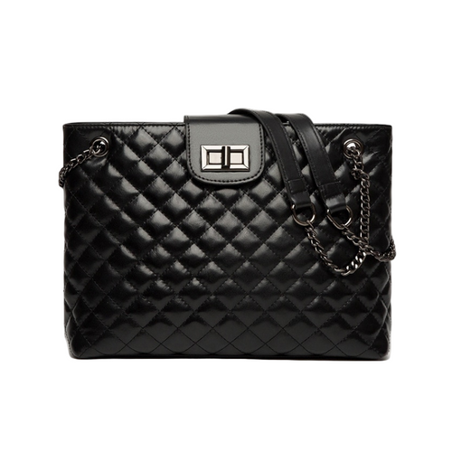 Soraia Quilted Genuine Leather Bag