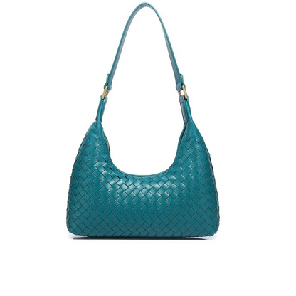 Vanessa Genuine Leather Baguette Bag