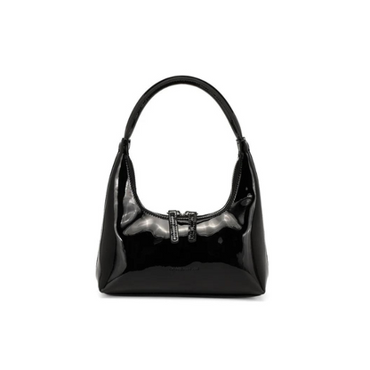 Liz Genuine Leather Baguette Bag